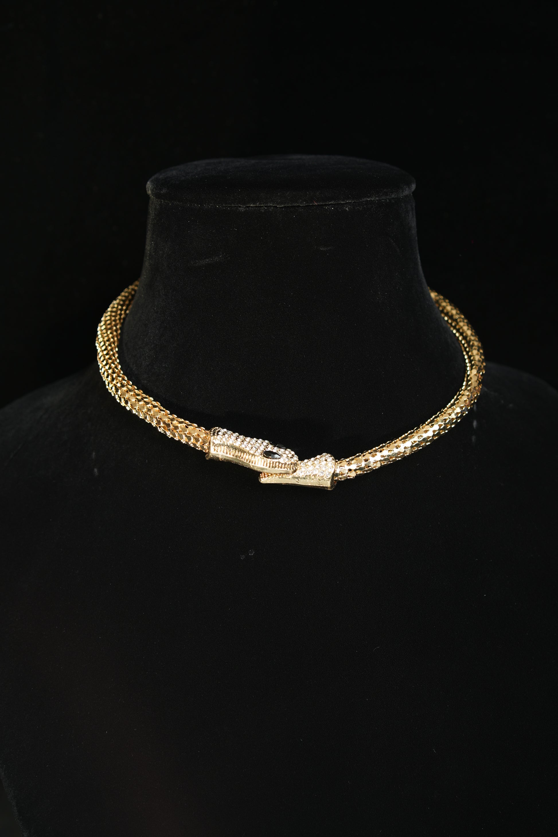 Gold Serpenti Necklace