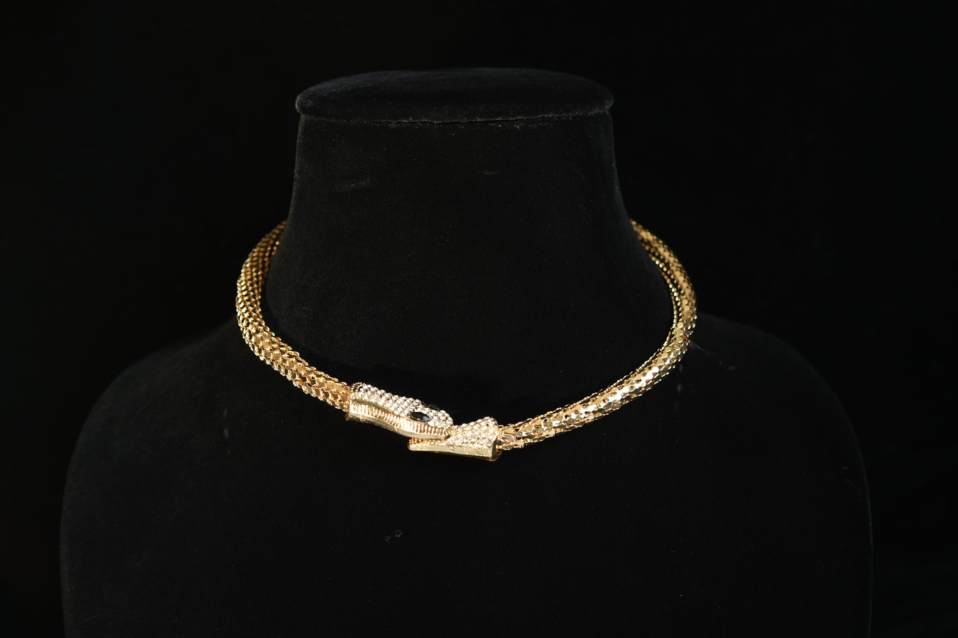 Gold Serpenti Necklace