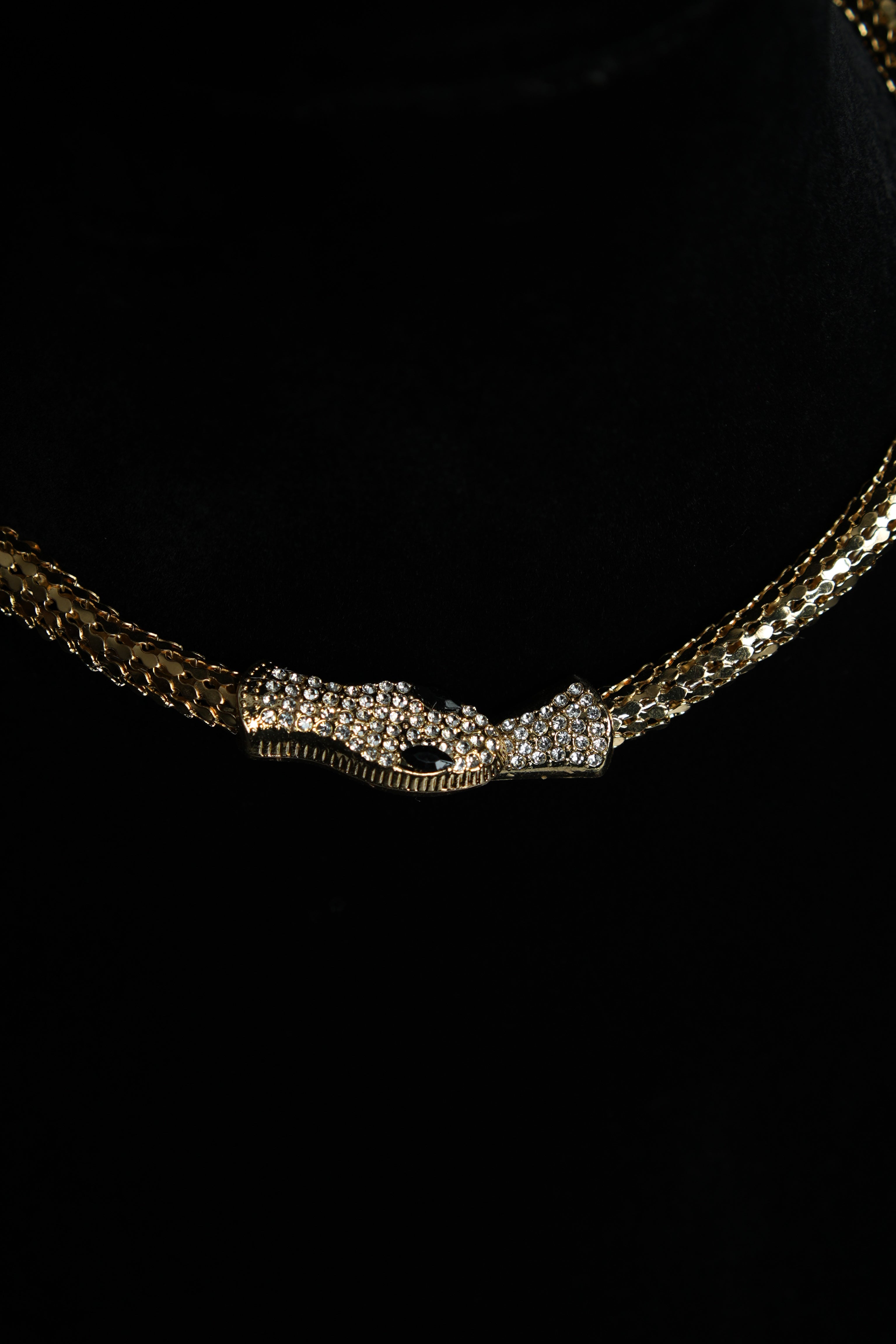 Gold Serpenti Necklace