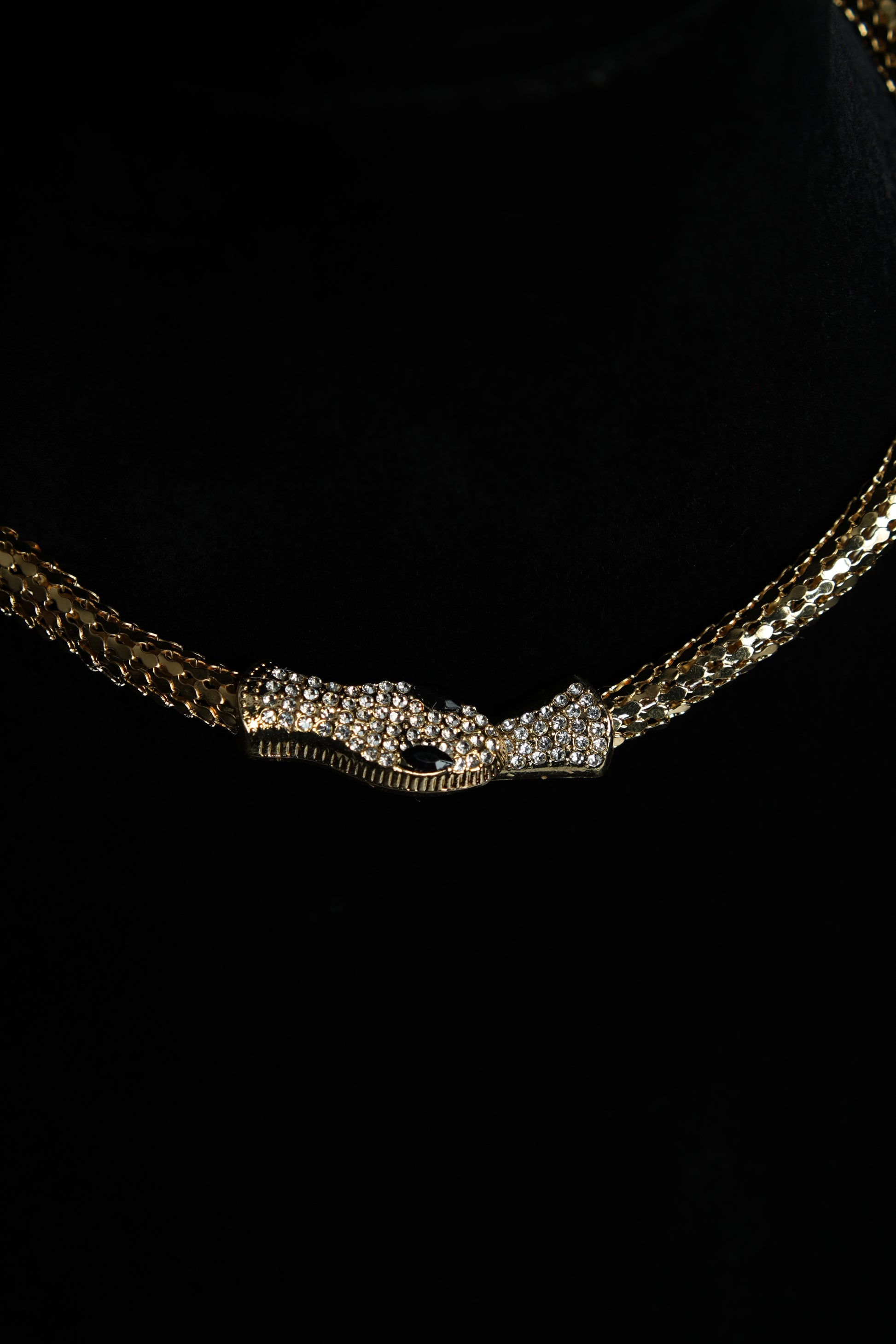 Gold Serpenti Necklace