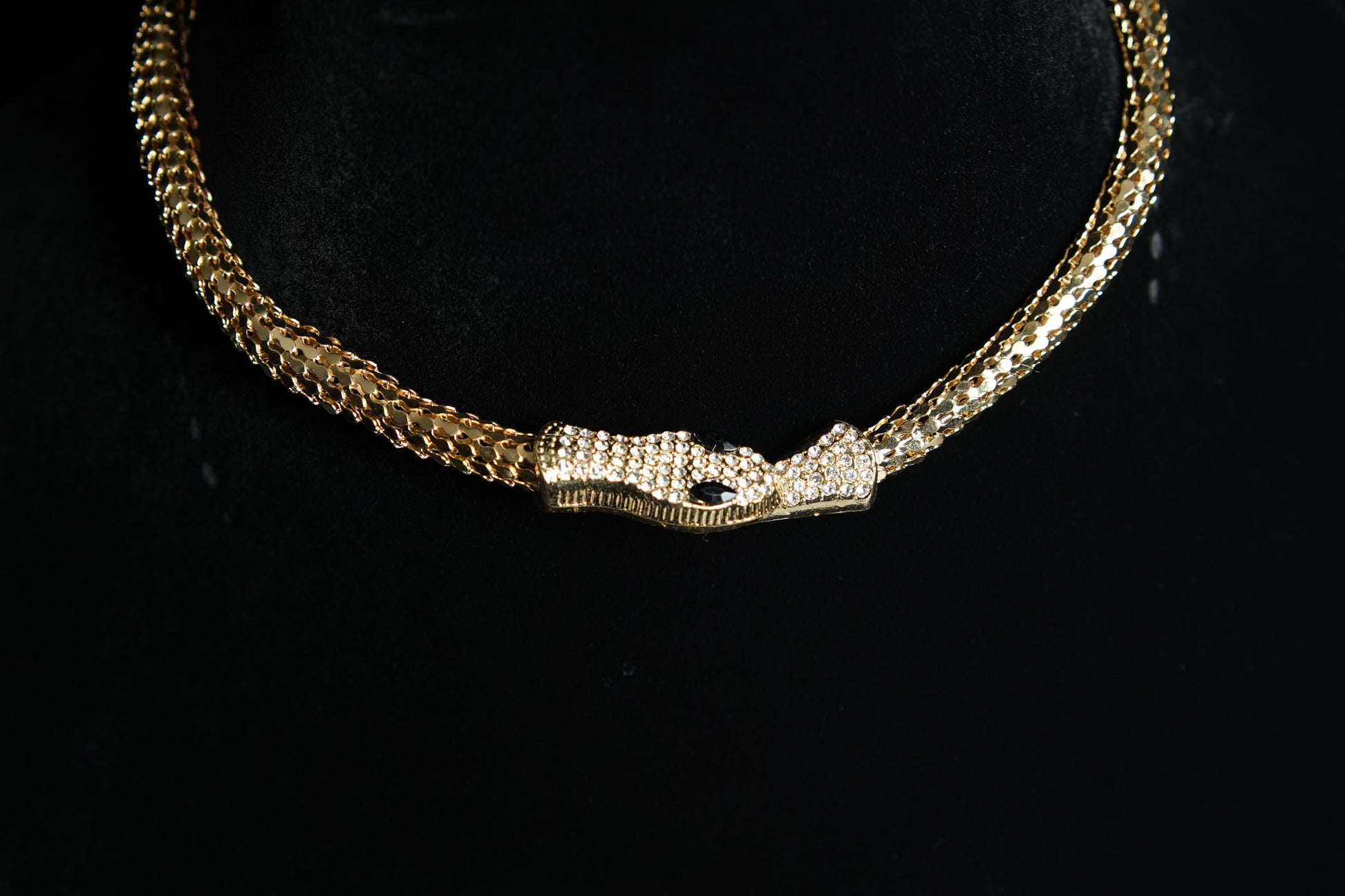 Gold Serpenti Necklace
