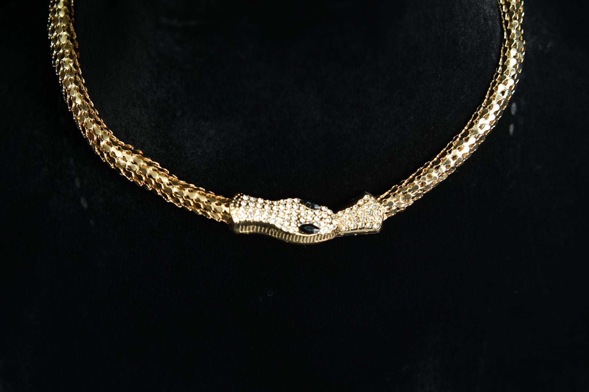 Gold Serpenti Necklace