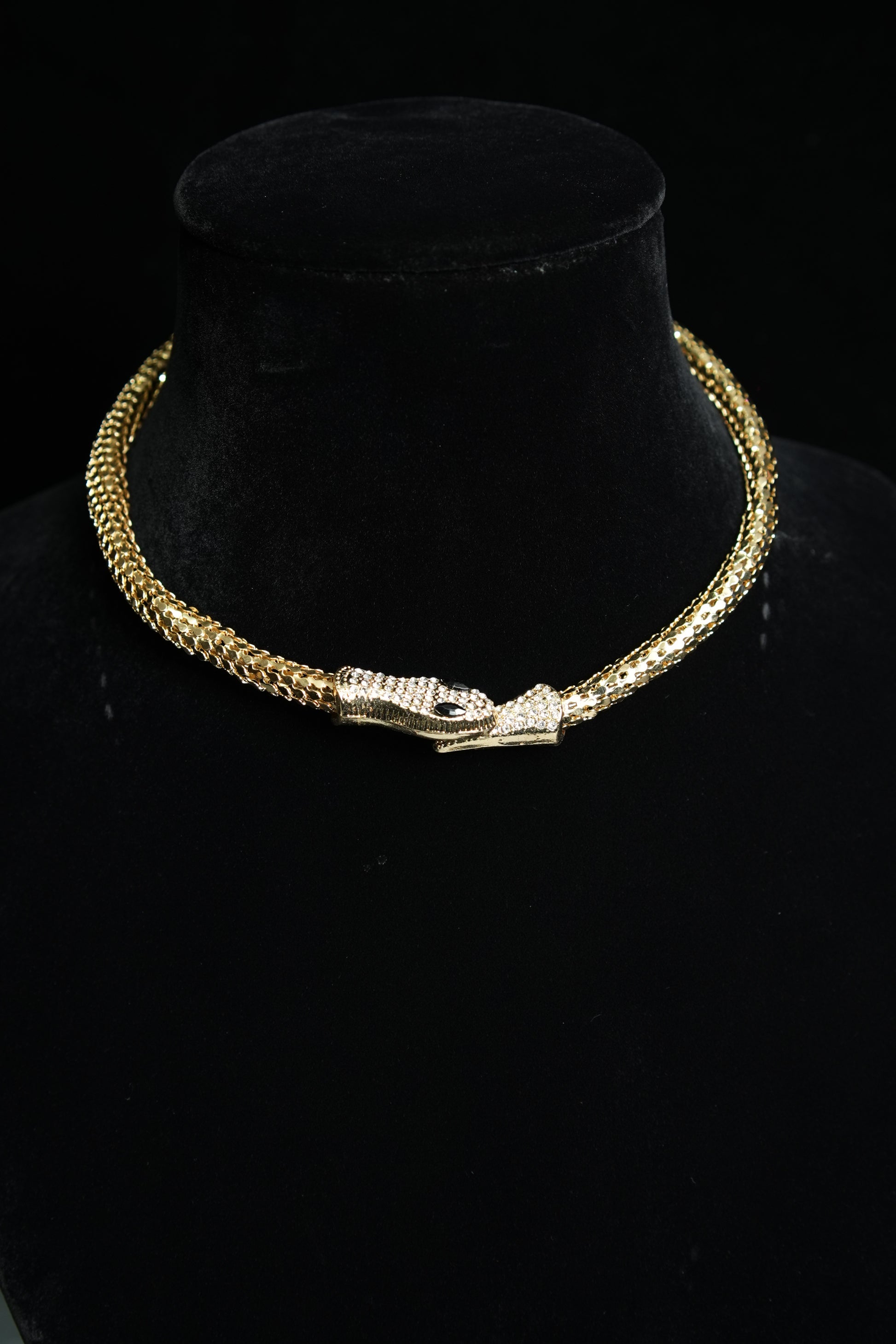 Gold Serpenti Necklace