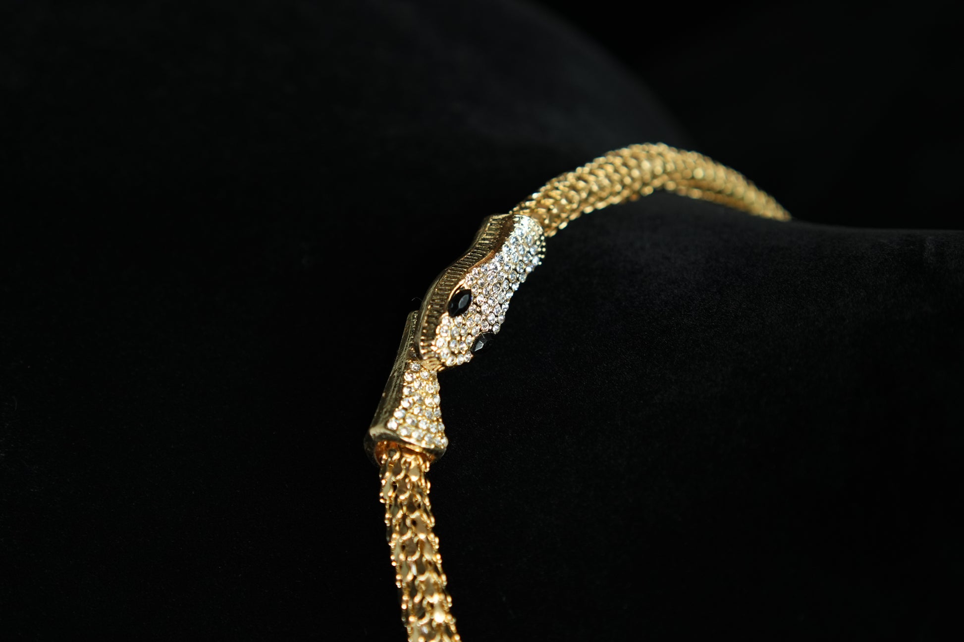 Gold Serpenti Necklace