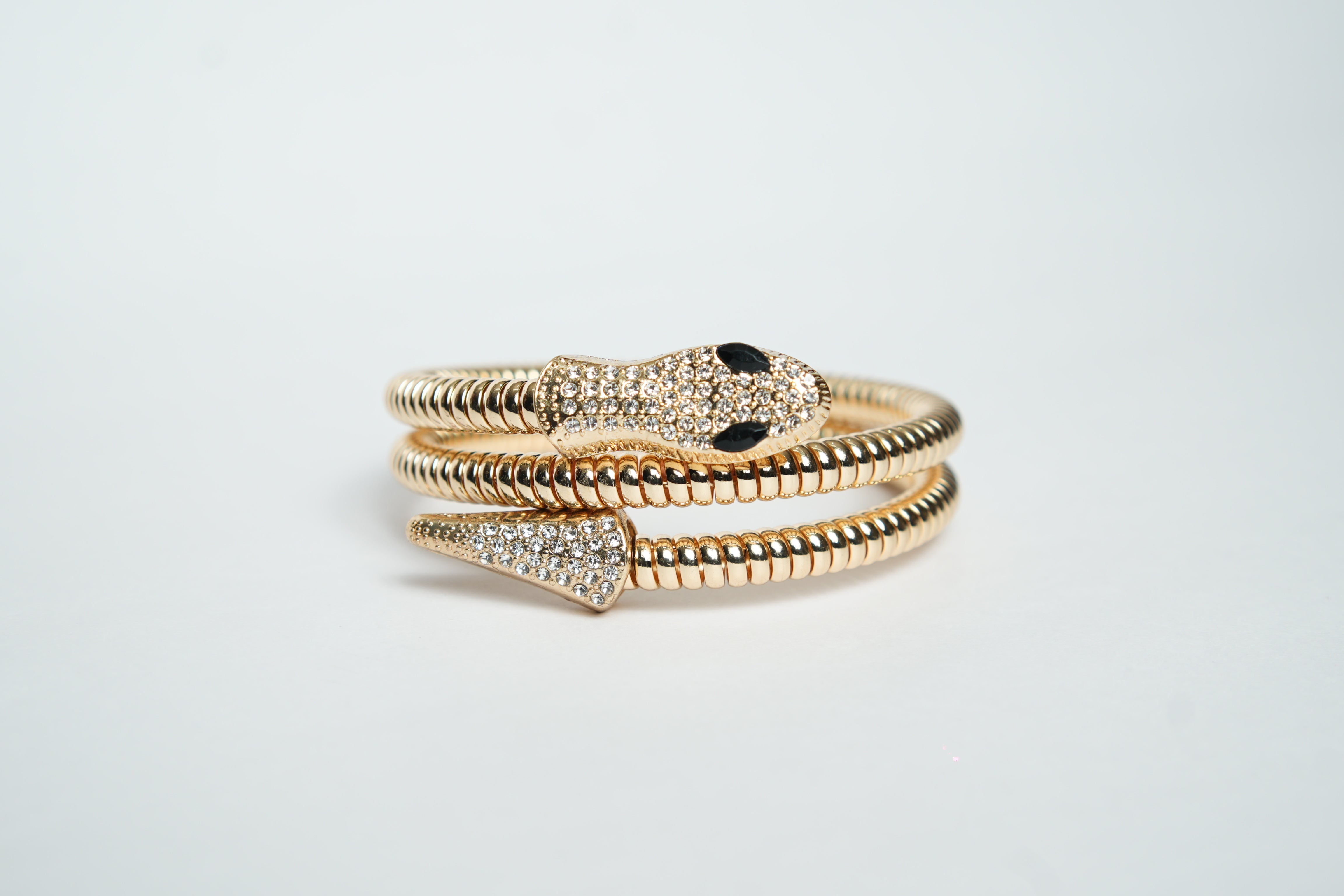 Serpentine Gold Scales Bracelet