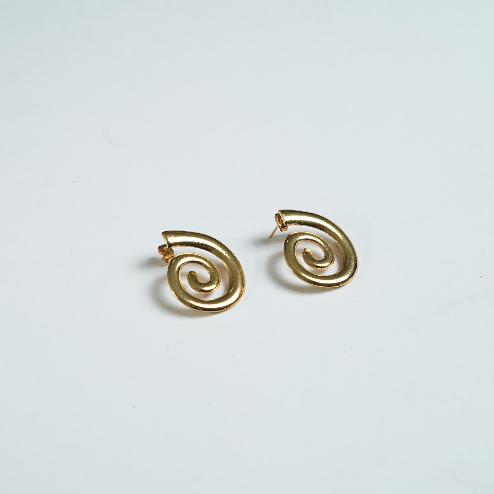 Origin Spiral Stud Earrings