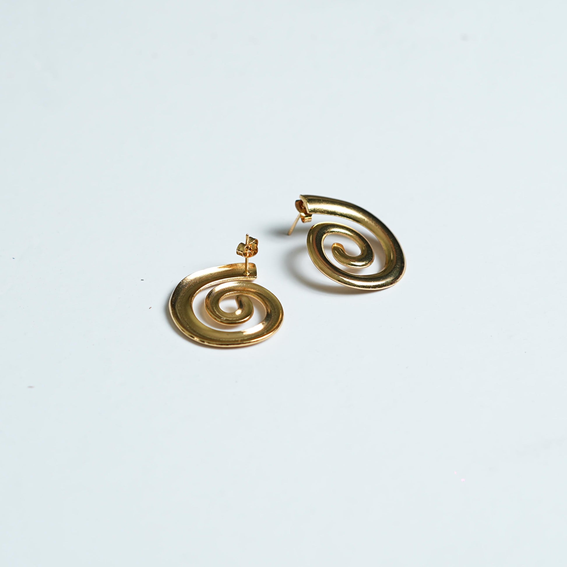 Origin Spiral Stud Earrings