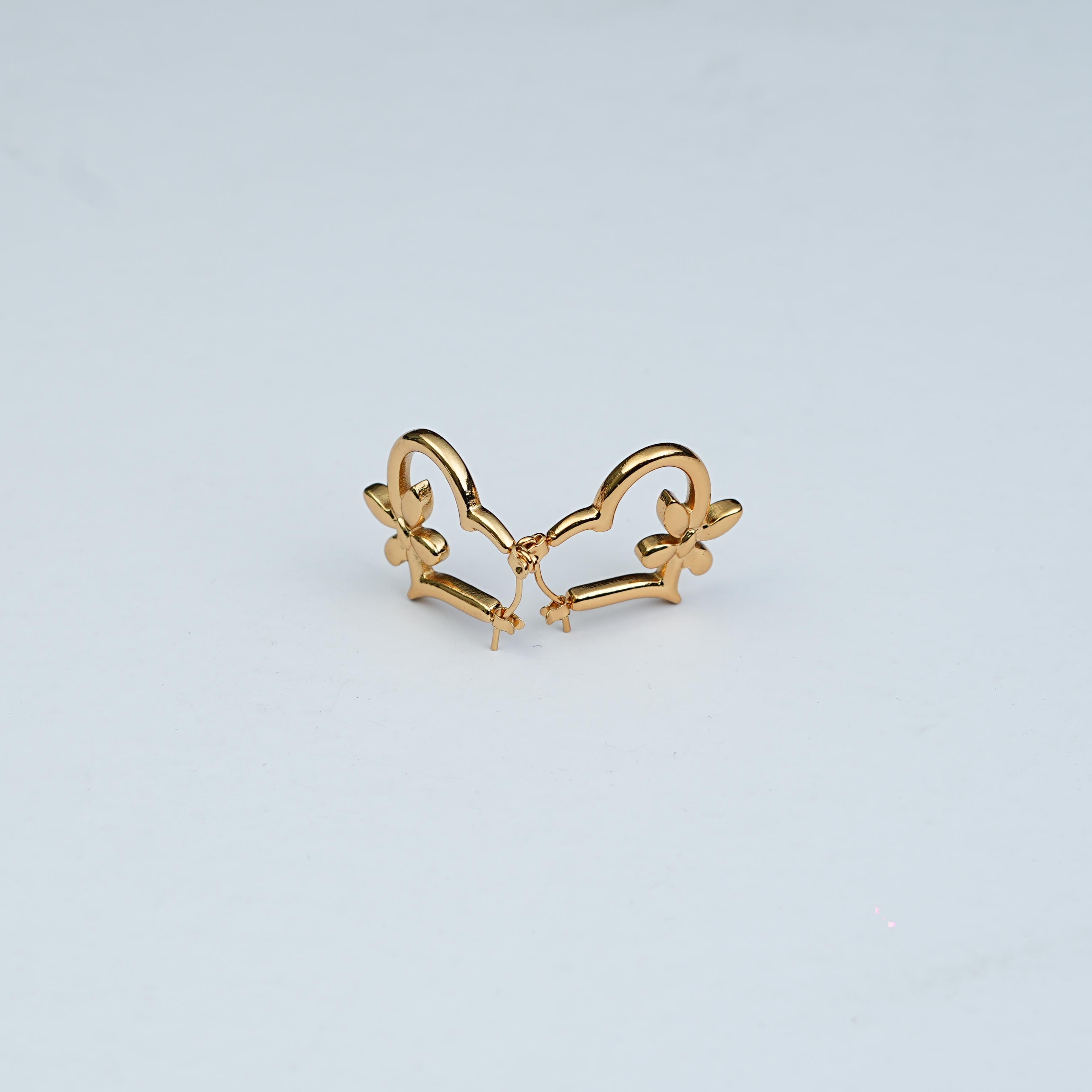 Flore Verdant Heart Stud earrings