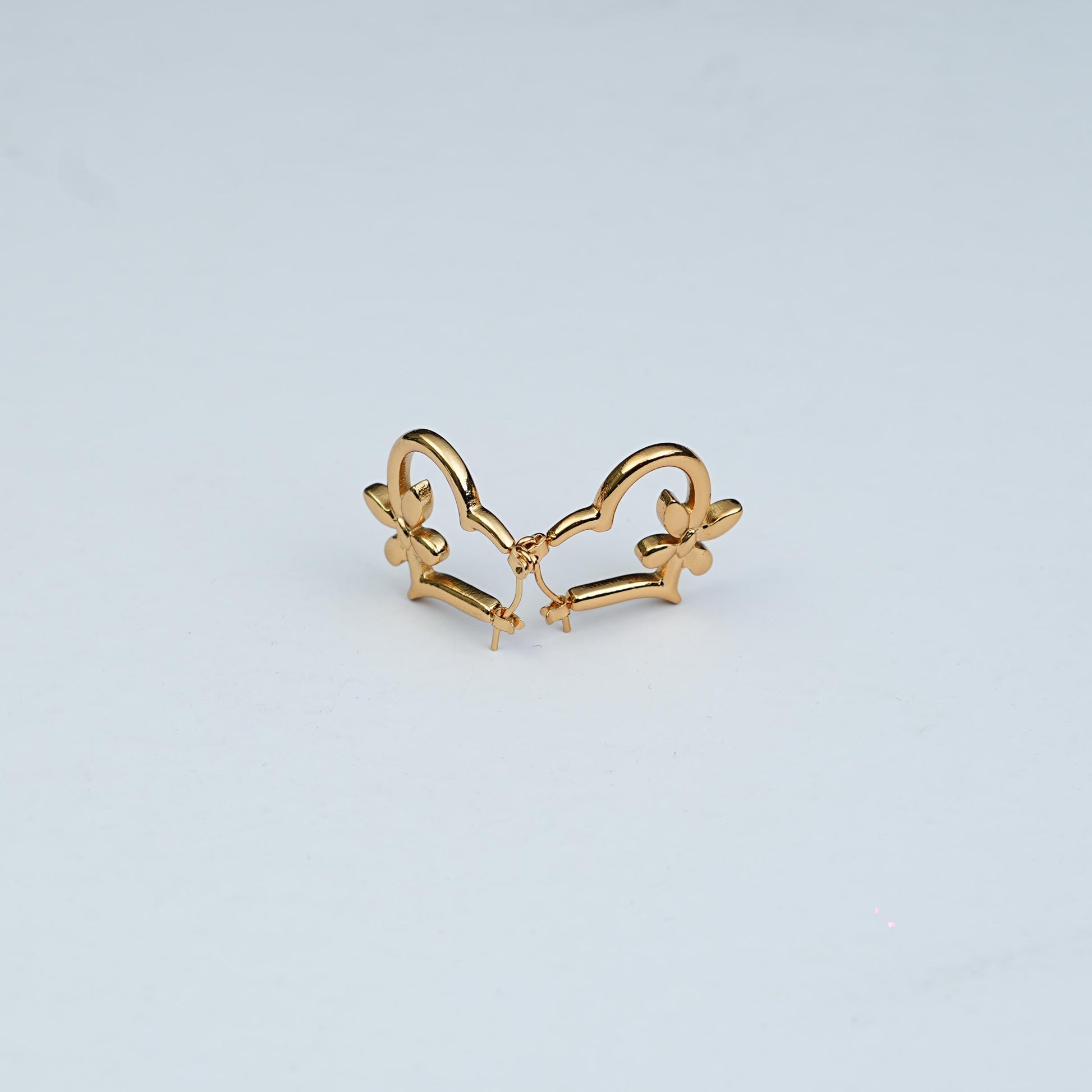 Flore Verdant Heart Stud earrings