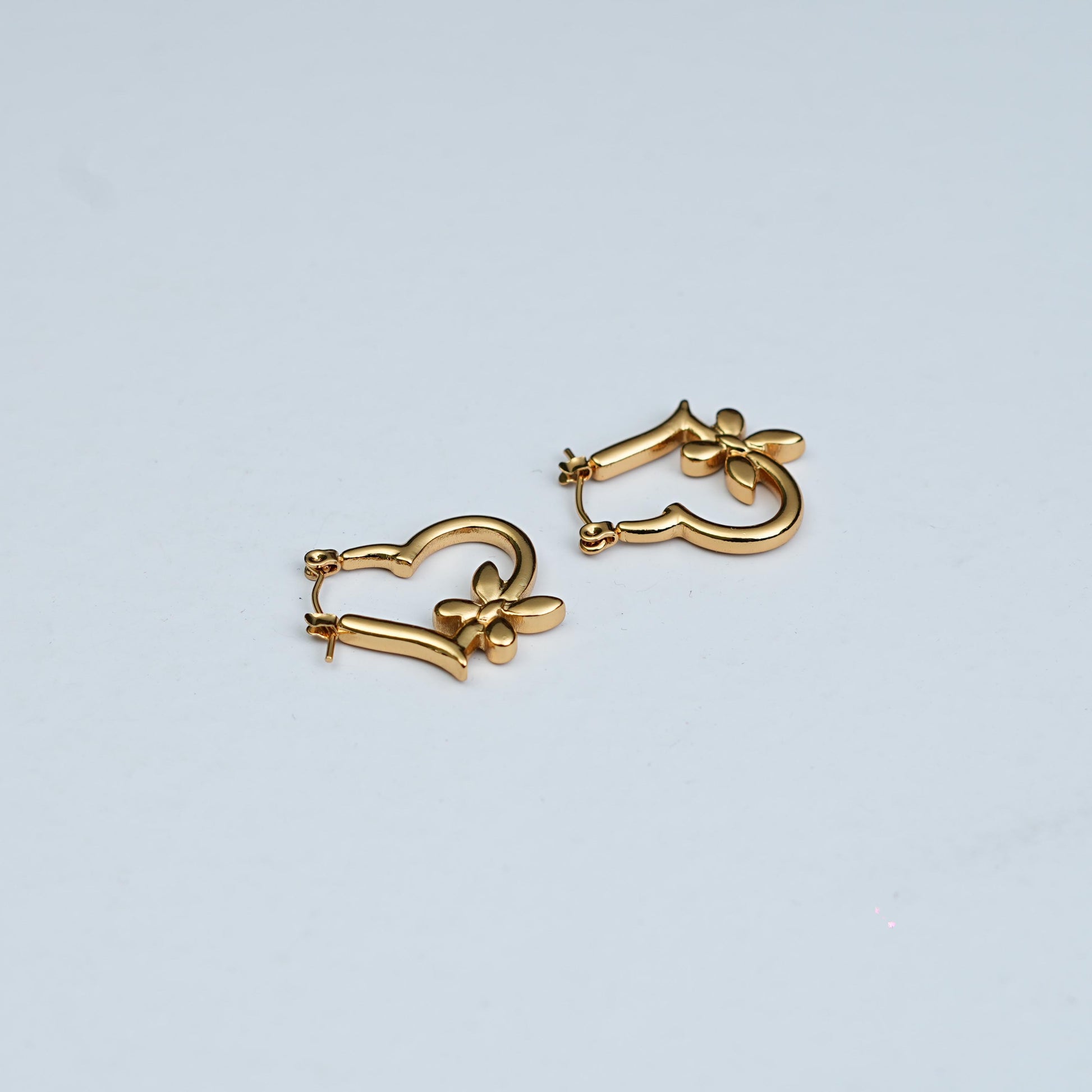 Flore Verdant Heart Stud earrings