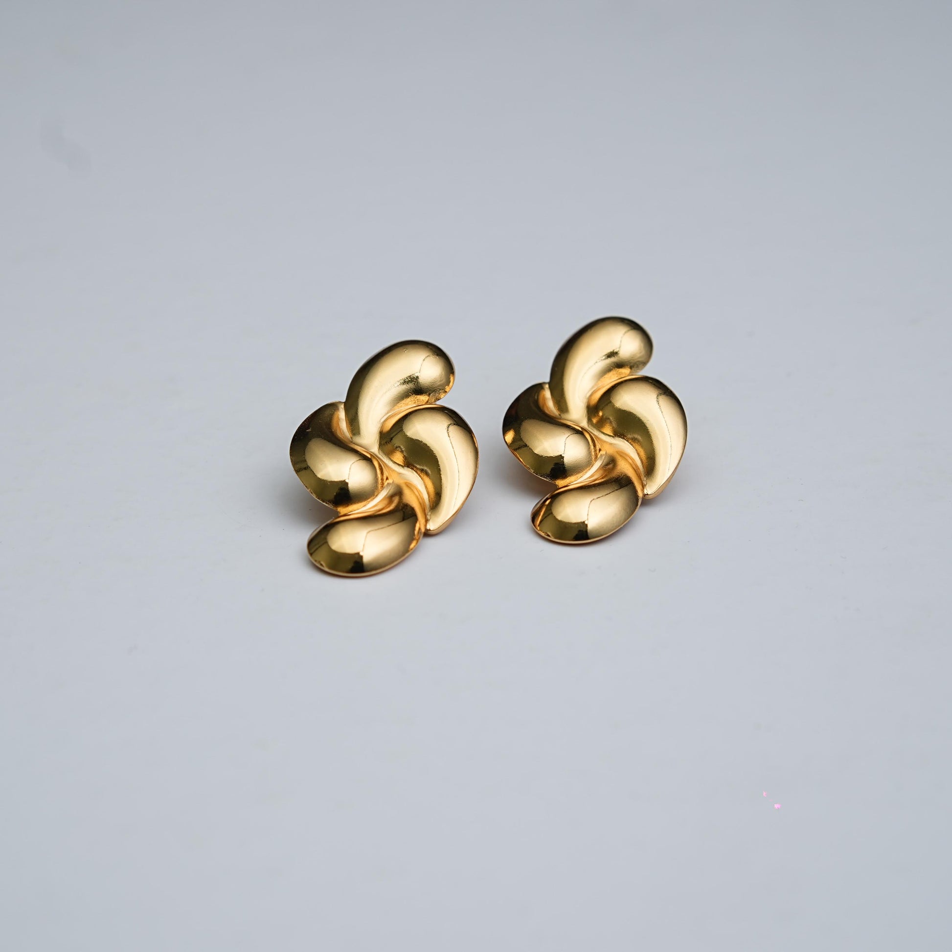 Boho Gold Statement earrings