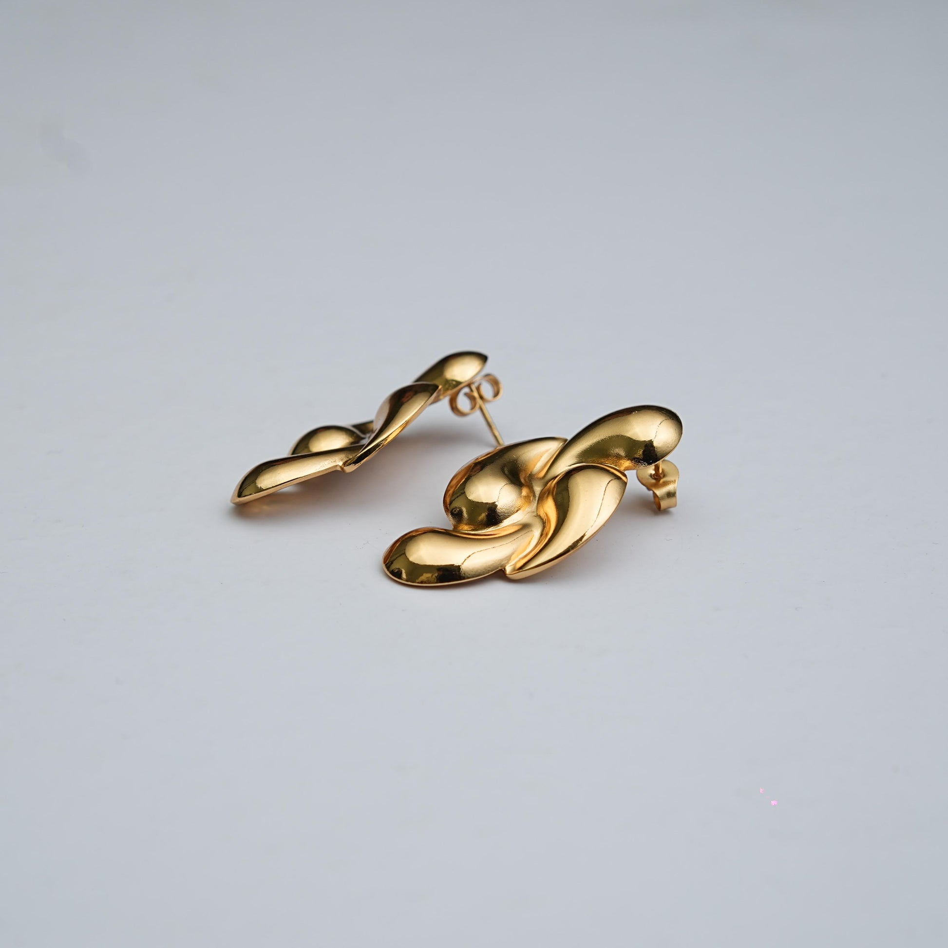 Boho Gold Statement earrings