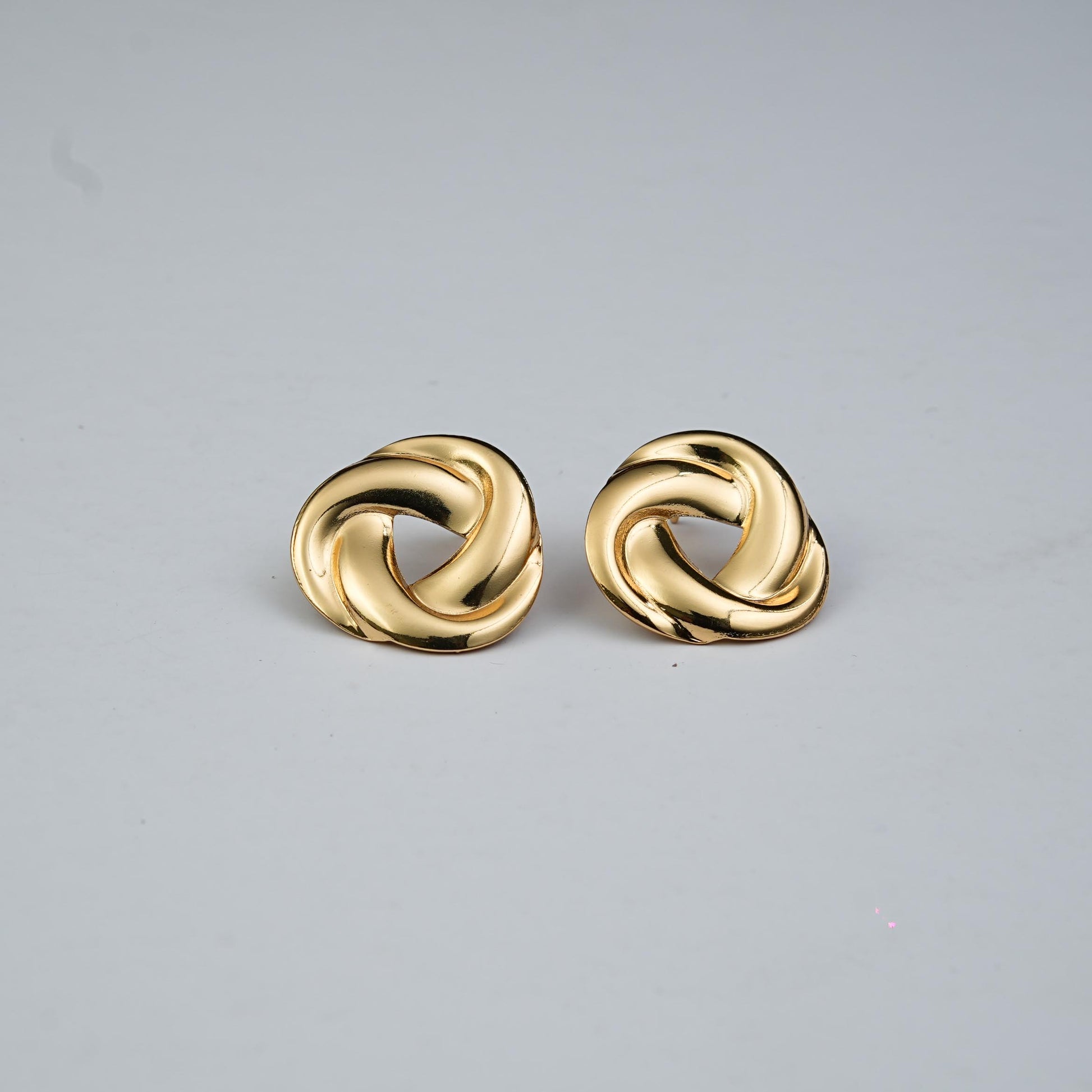 Tide Wave curl Stud earrings