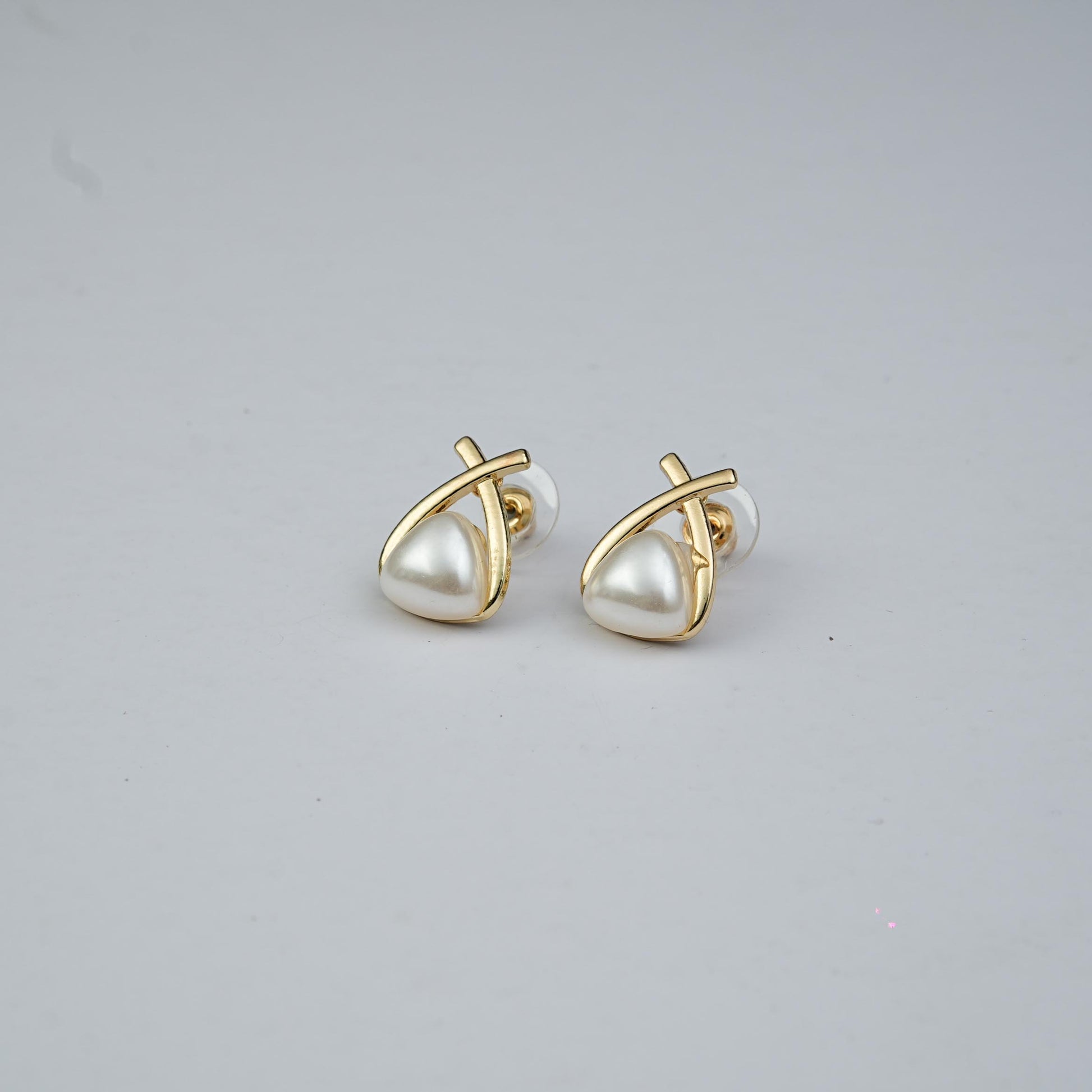 Lustre Pearl drop Studs