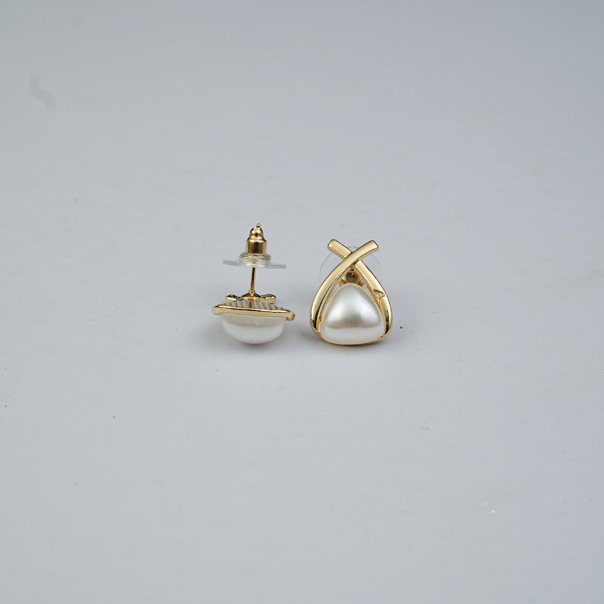 Lustre Pearl drop Studs