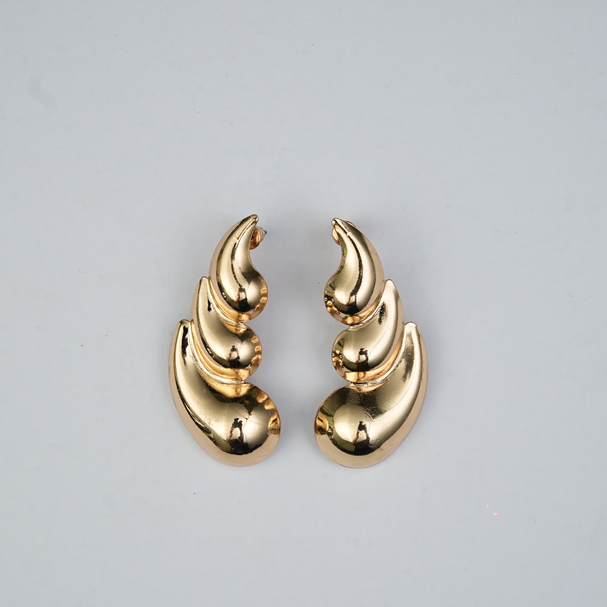 Upbeat Luxury Gold  Earrings