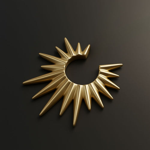 Abstract Elegant Pendant Necklace