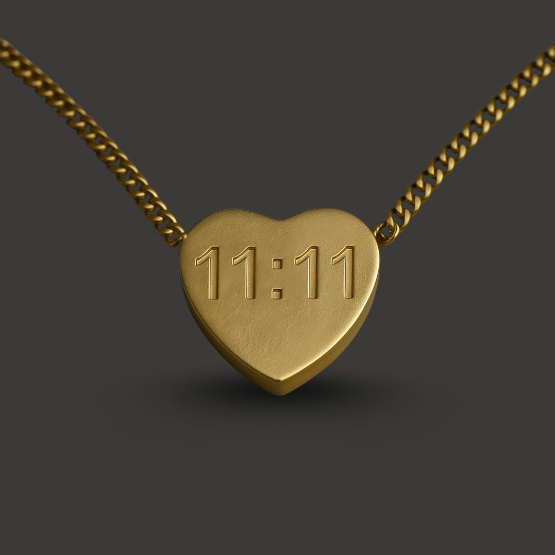 11:11 Love Drop Pendant Necklace