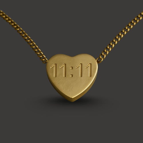 11:11 Love Drop Pendant Necklace