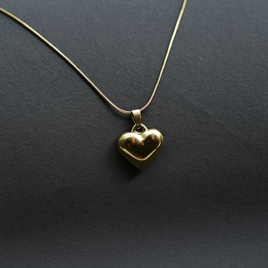 Loving Touch Heart Pendant Necklace